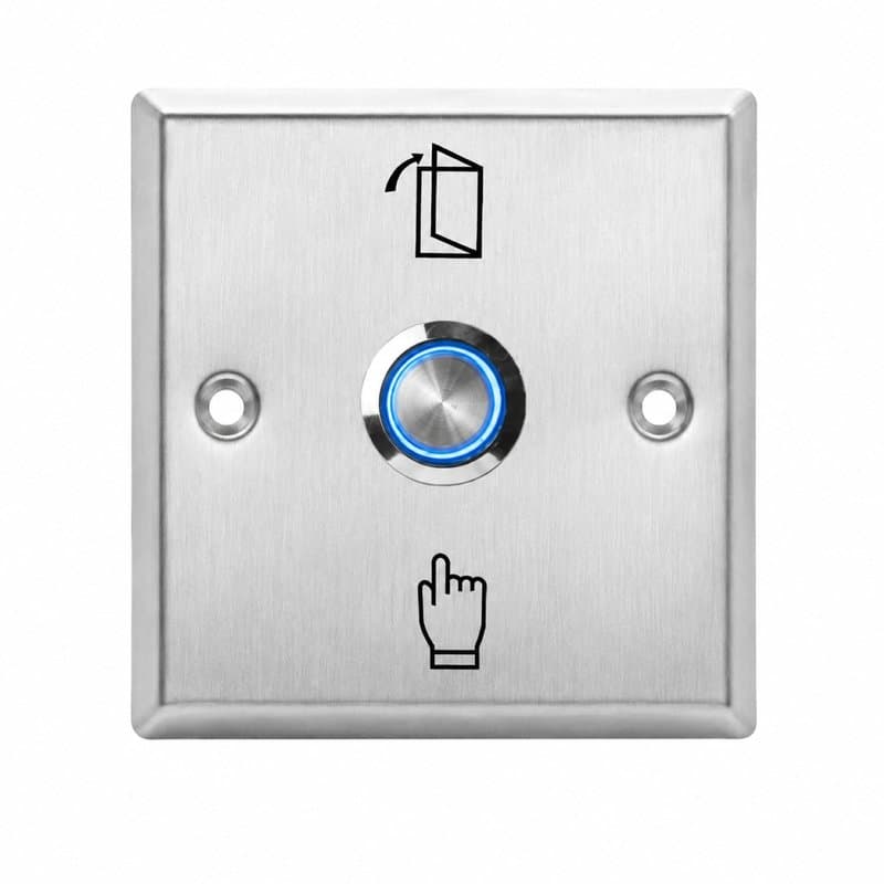 ACM-K15A Waterproof IP67 Door Exit Push Button Stainless Steel thumbnail 2