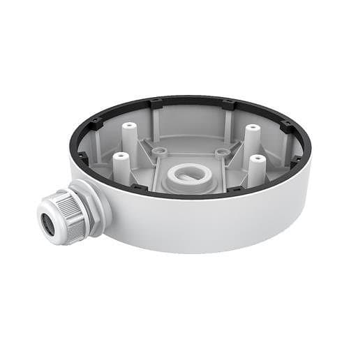 Hikvision DS-1280ZJ-DM55 Junction Box for Dome Cameras, Indoor & Outdoor Use, Load Capacity 2kg, White thumbnail 2