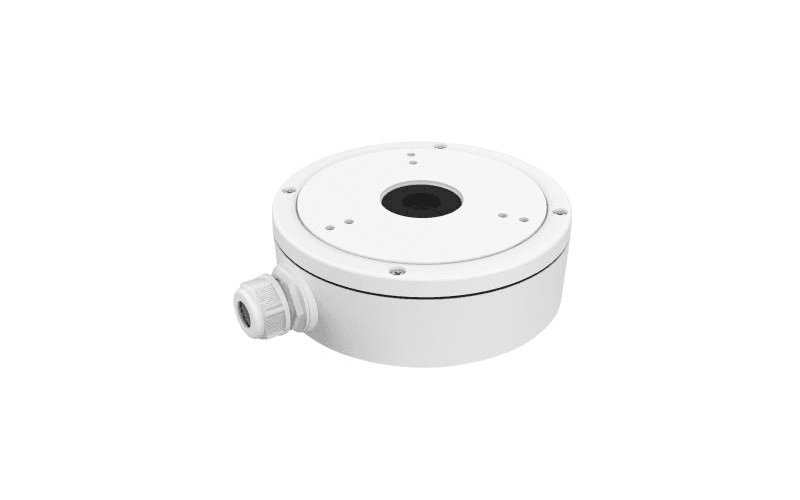 Hikvision DS-1280ZJ-M Junction Box for Dome Cameras, Indoor & Outdoor Use, Load Capacity 4.5kg, White thumbnail 2