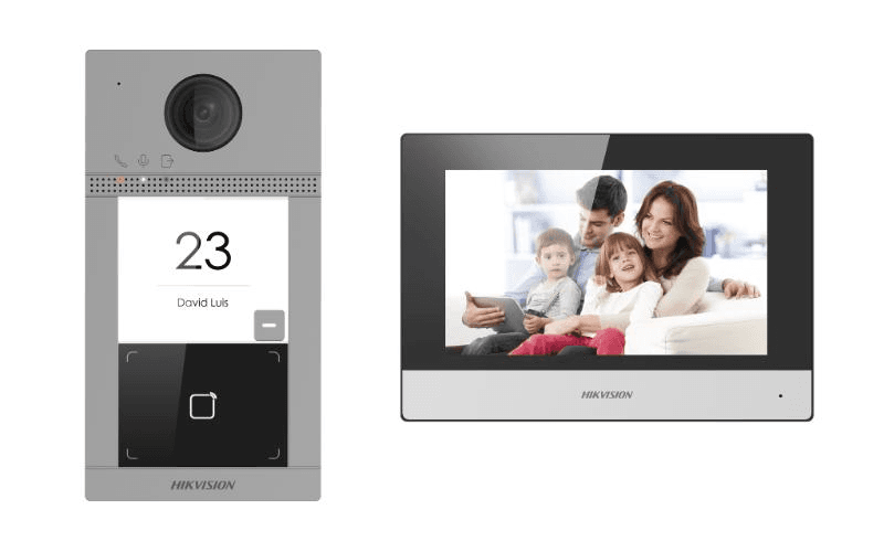Hikvision DS-KIS604-P(C) IP Video Intercom Kit Villa Door Entry thumbnail 2