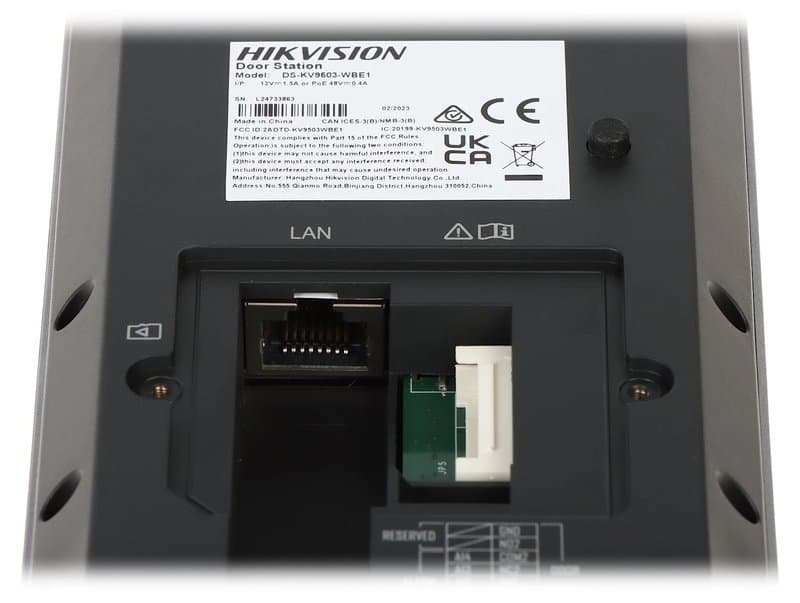 Hikvision Metal Vandal-resistant Facial Recognition IP Villa Door Station thumbnail 22
