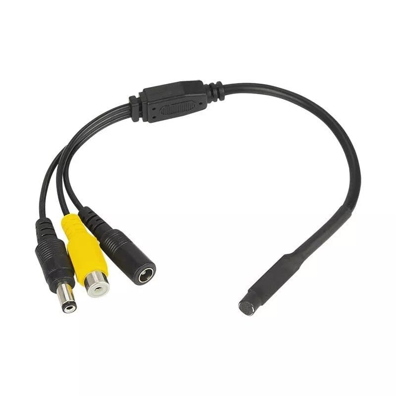 CCTV High-Gain Microphone - Indoor/Outdoor Audio Module with RCA & 2.1mm Jack thumbnail 2