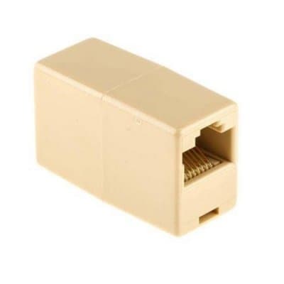 RJ45 CAT5/CAT6 Coupler - Network Cable Joiner & LAN Extender thumbnail 2