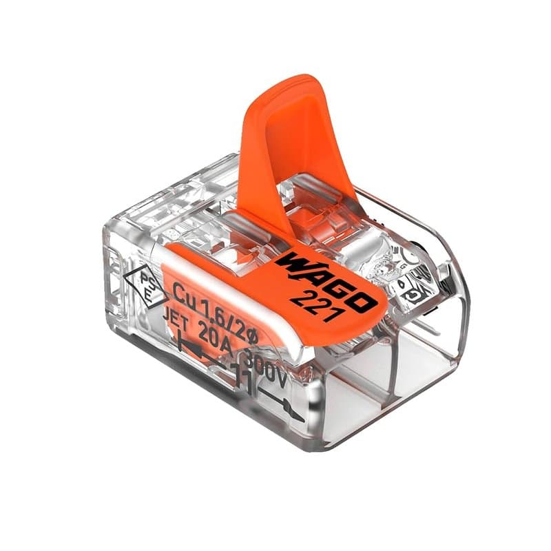 WAGO 221-412 Compact Lever Connector 2 Conductor 32A 100 Pack thumbnail 12