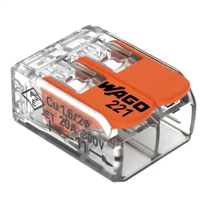 WAGO 221-412 Compact Lever Connector 2 Conductor 32A 100 Pack thumbnail 13
