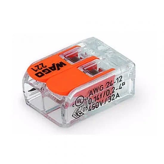 WAGO 221-412 Compact Lever Connector 2 Conductor 32A 100 Pack thumbnail 20