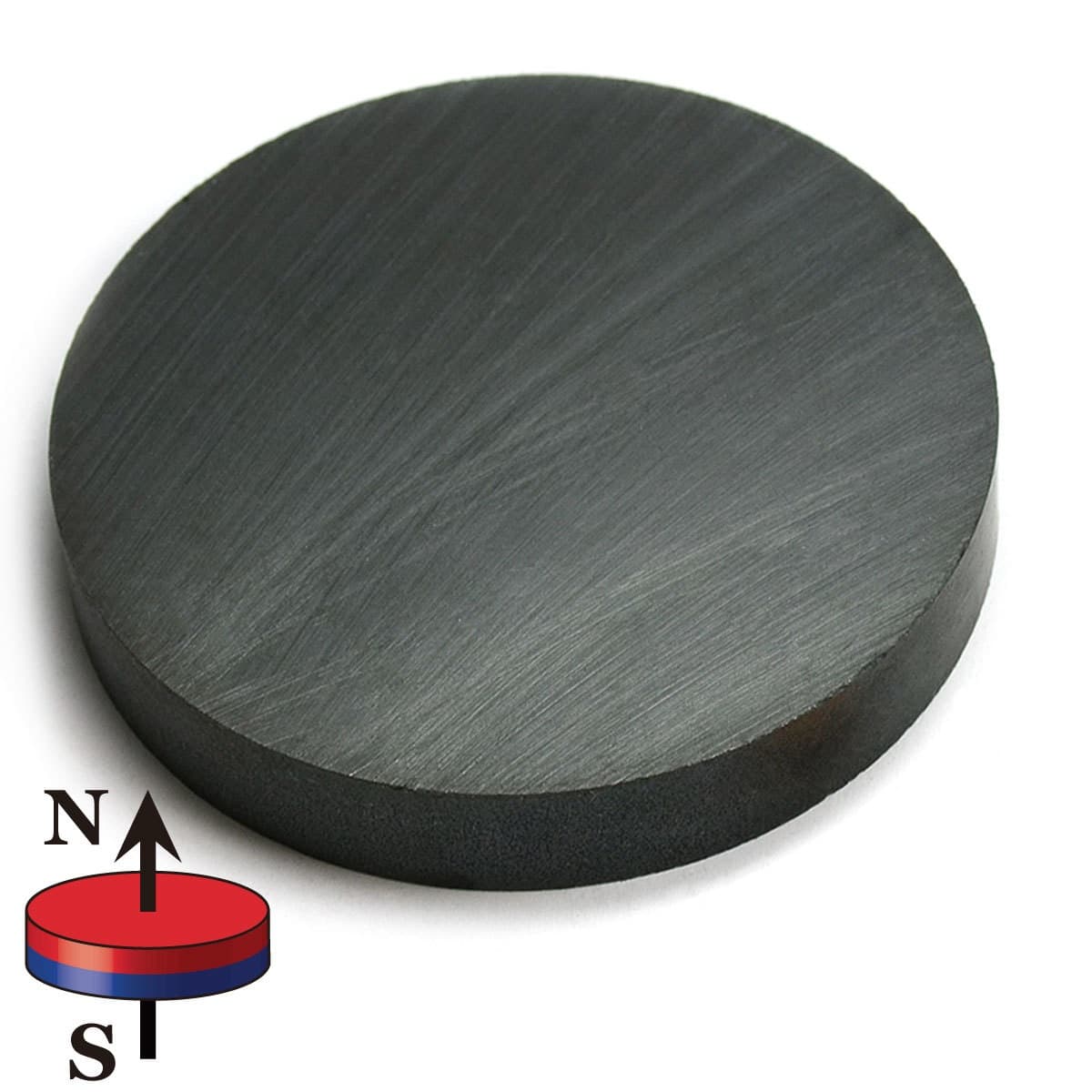 Ferrite Disc Magnets: Strong Round Magnets in Multiple Sizes & Depths