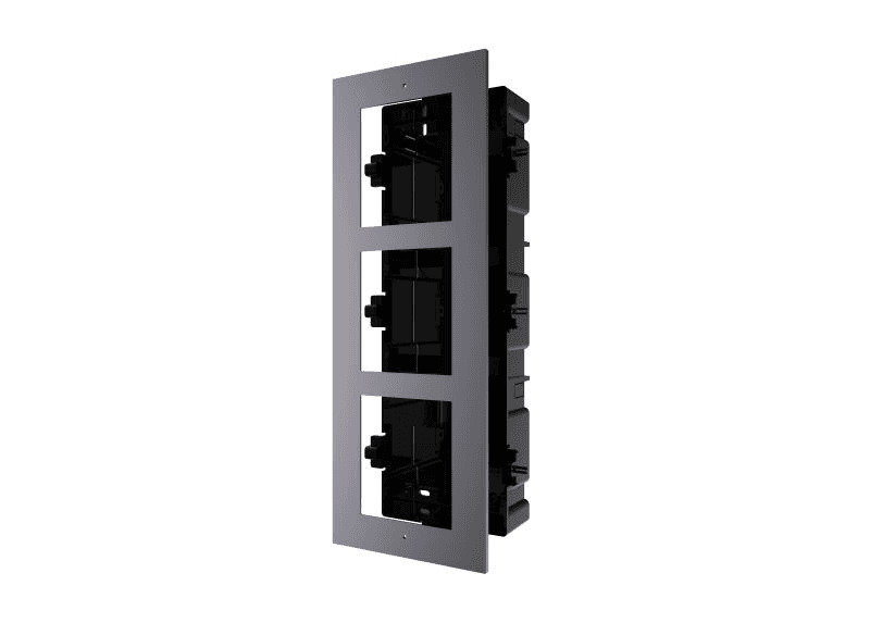 Hikvision DS-KD-ACF3 Flush Mount Frame 3 Module Intercom Mounting