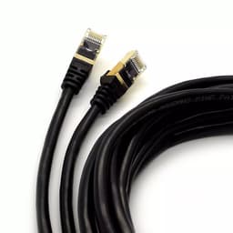 CAT6/CAT5e RJ45 Ethernet Cable - Fast Speed LAN Lead for Router, PC, PS4, CCTV