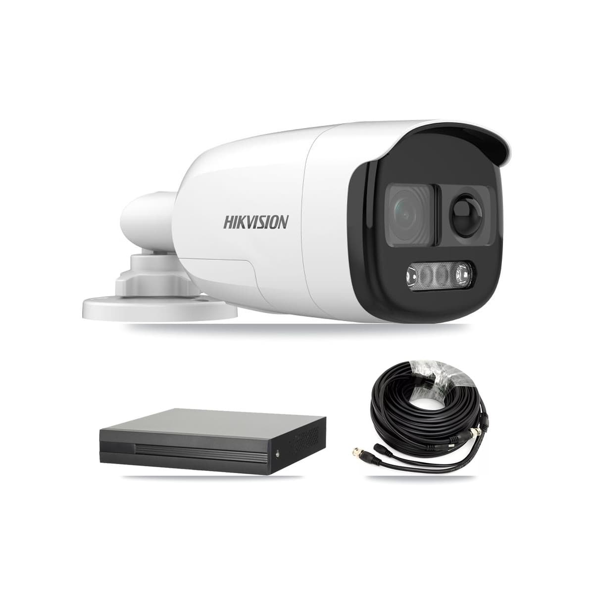 Hikvision 16-Channel 5MP CCTV Kit — 6 DS-2CE12KF3T Bullet Cameras + 8TB Recording (XVR-3116HS Recorder) - Image 1