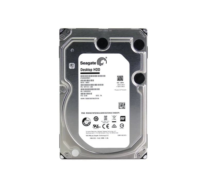 6TB - HDD 3.5" SATA Hard Drives – Free Installation with Any CCTV Kit or Package -Ideal for 24/7 continuous recording