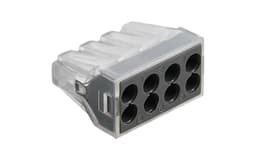 108 Push Wire Connector 8 Port Inline Terminal Block