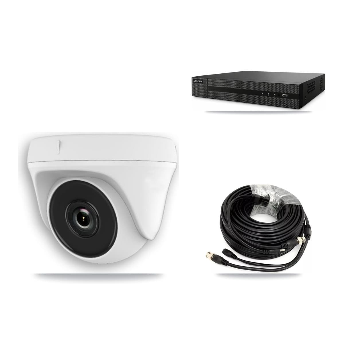 8-Channel 2MP CCTV Kit — 8 Dome Cameras + 3TB Recording