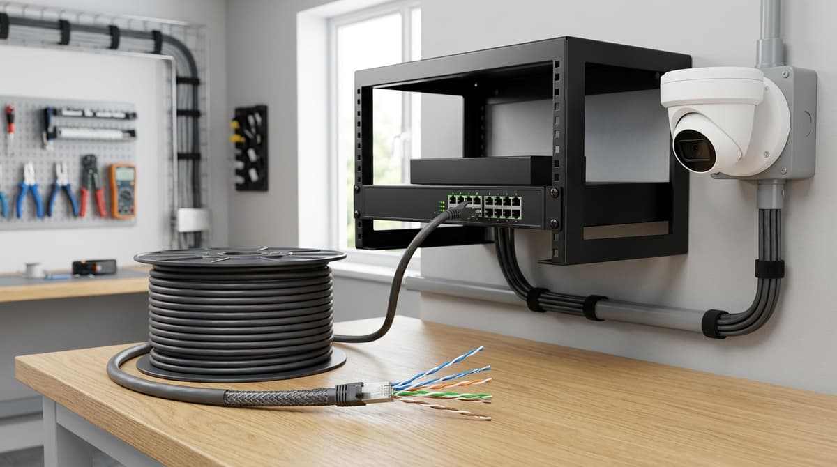 Best Cat6 Ethernet Cable for CCTV: 2026