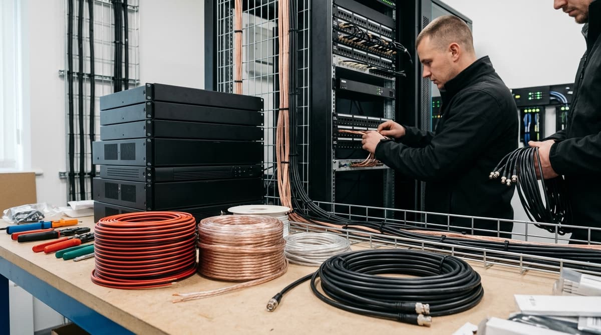 Speaker Wire Cable for CCTV 2026