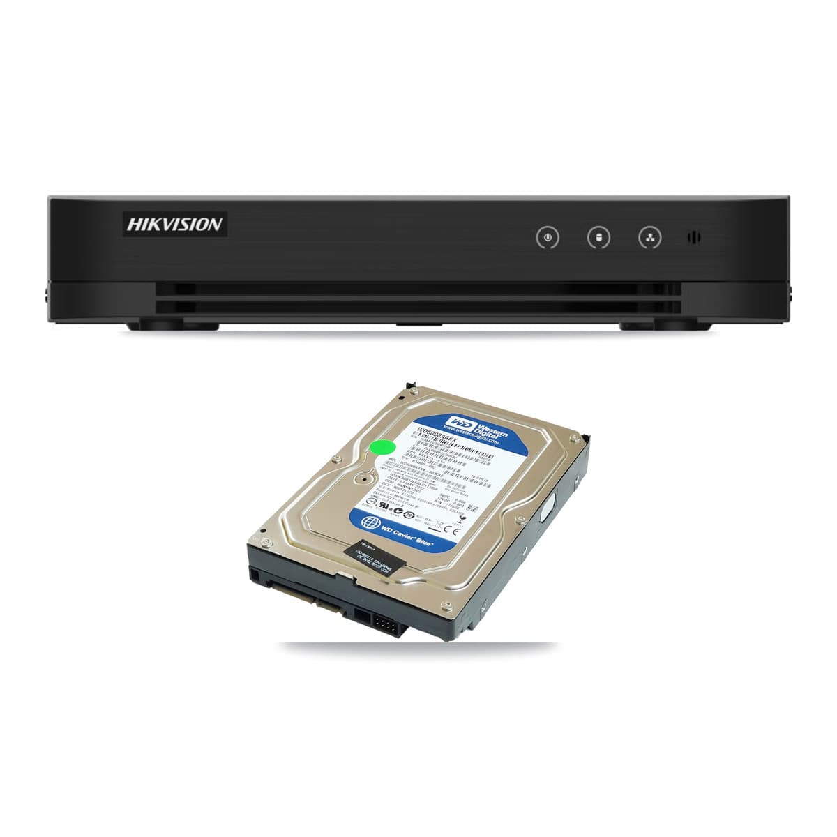 Hikvision DS-7208HGHI 8-Channel DVR + 500GB Recording
