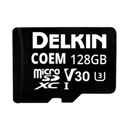 Delkin 128GB Micro SD Card TF - High-Speed Storage for Smartphones, Cameras & Devices - Manufacturer Product Number~: USDCOEM-128GB