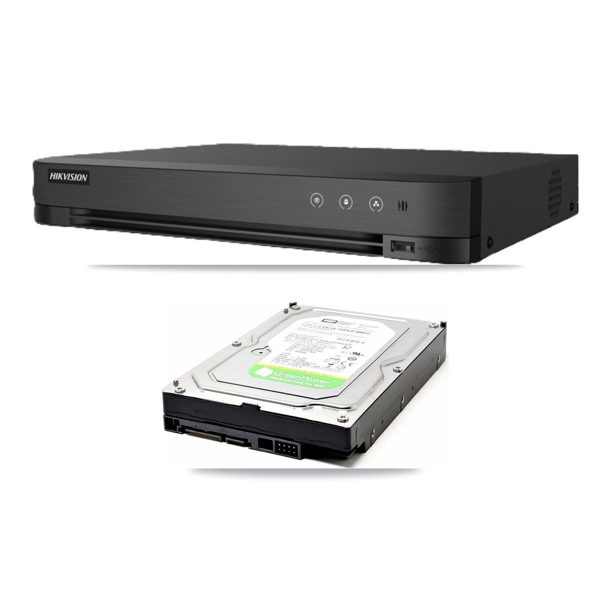 Hikvision IDS-7208HUHI-M1/E 8-Channel DVR + 1TB Recording