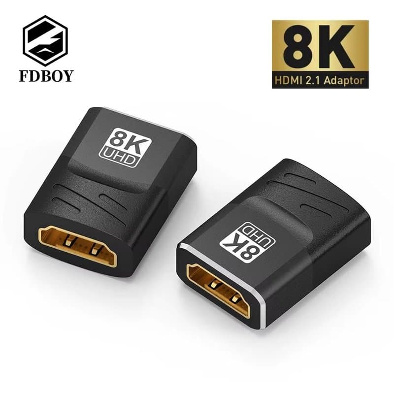 8K HDMI Extender F To F/M to F connector 8K60hz 4K@120/144hz HDMI2.1 For Monitor Display Laptop PS4/3 PC TV Hdmi Cable Extens