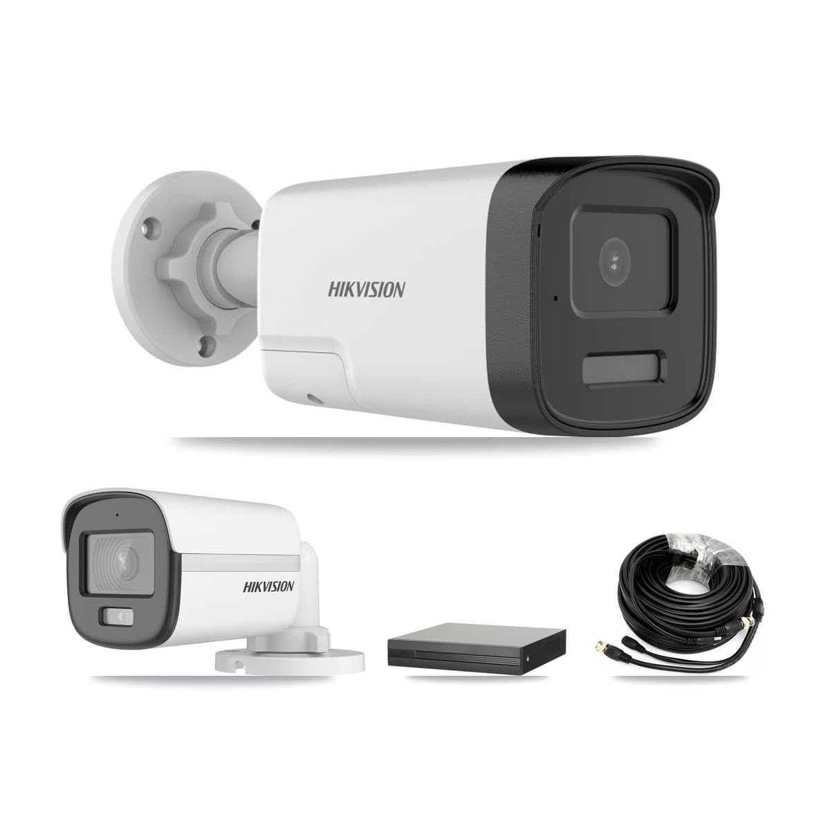 Hikvision 16-Channel 5MP CCTV Kit — 1 DS-2CE12KF0T + 5 DS-2CE17K0T Bullet Cameras + 8TB Recording (XVR-3116HS Recorder) - Image 1