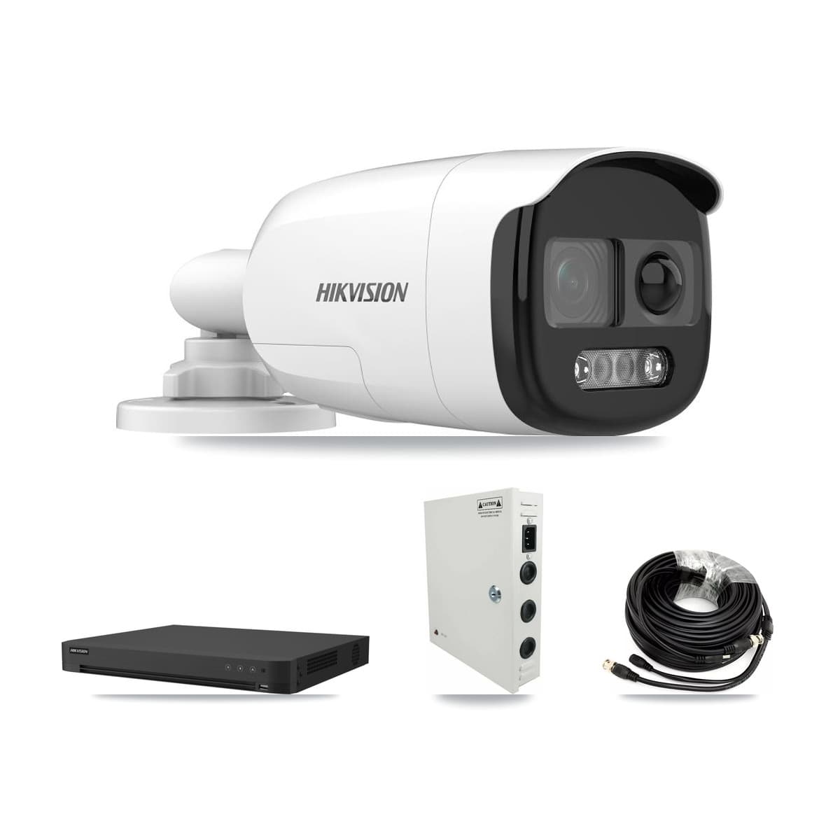 Hikvision 32-Channel 5MP CCTV Kit — 16 Bullet Cameras + 8TB Recording