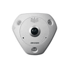 Hikvision - DS-2CD63C5G0-IS(1.29mm)(B) 12 MP DeepinView Immervision Lens Fisheye Network