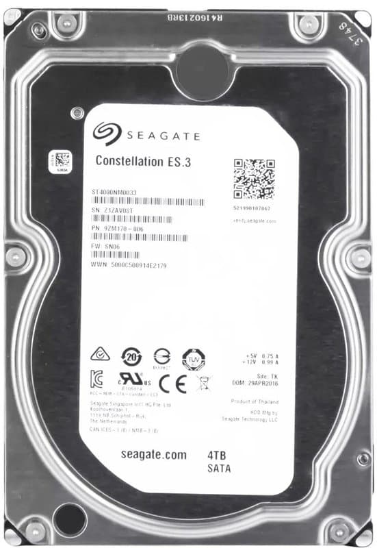 Seagate 4TB - HDD 3.5" SATA Hard Drives – Free Installation with Any CCTV Kit or Package -Ideal for 24/7 continuous recording