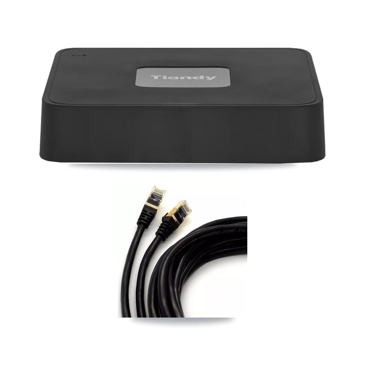 Tiandy 4-Channel 5MP CCTV Kit — 2 Dome Cameras + 3TB Recording - Image 1