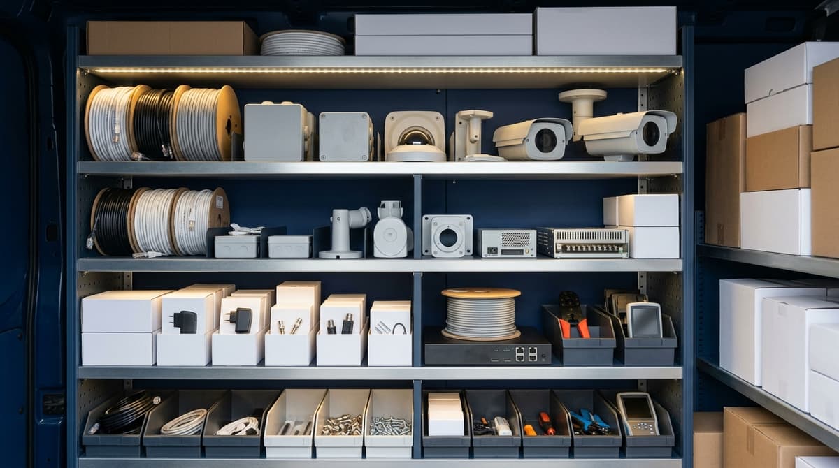 CCTV Accessories Wholesale: Van Stock 2026