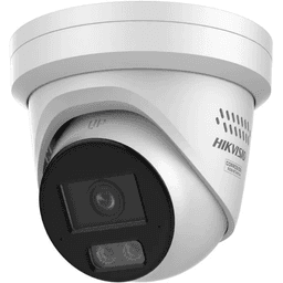 4 MP Smart Hybrid Light with ColorVu Fixed Turret Network Camera