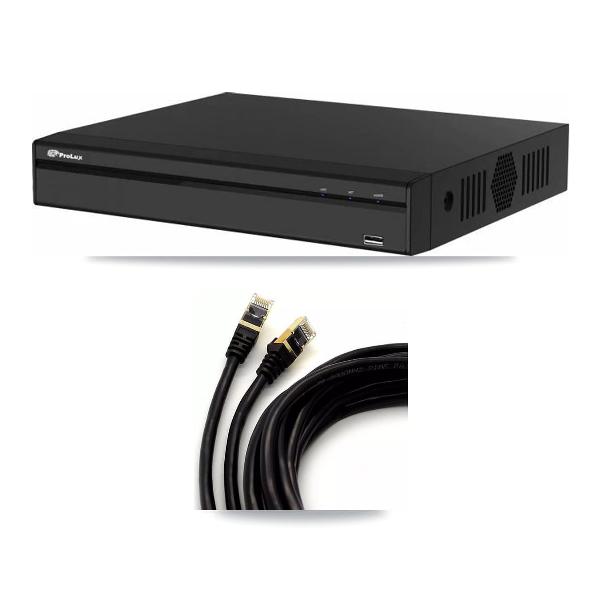 Prolux 4-channel CCTV kit: 1 camera (1× 5MP Dome), 3TB hard drive