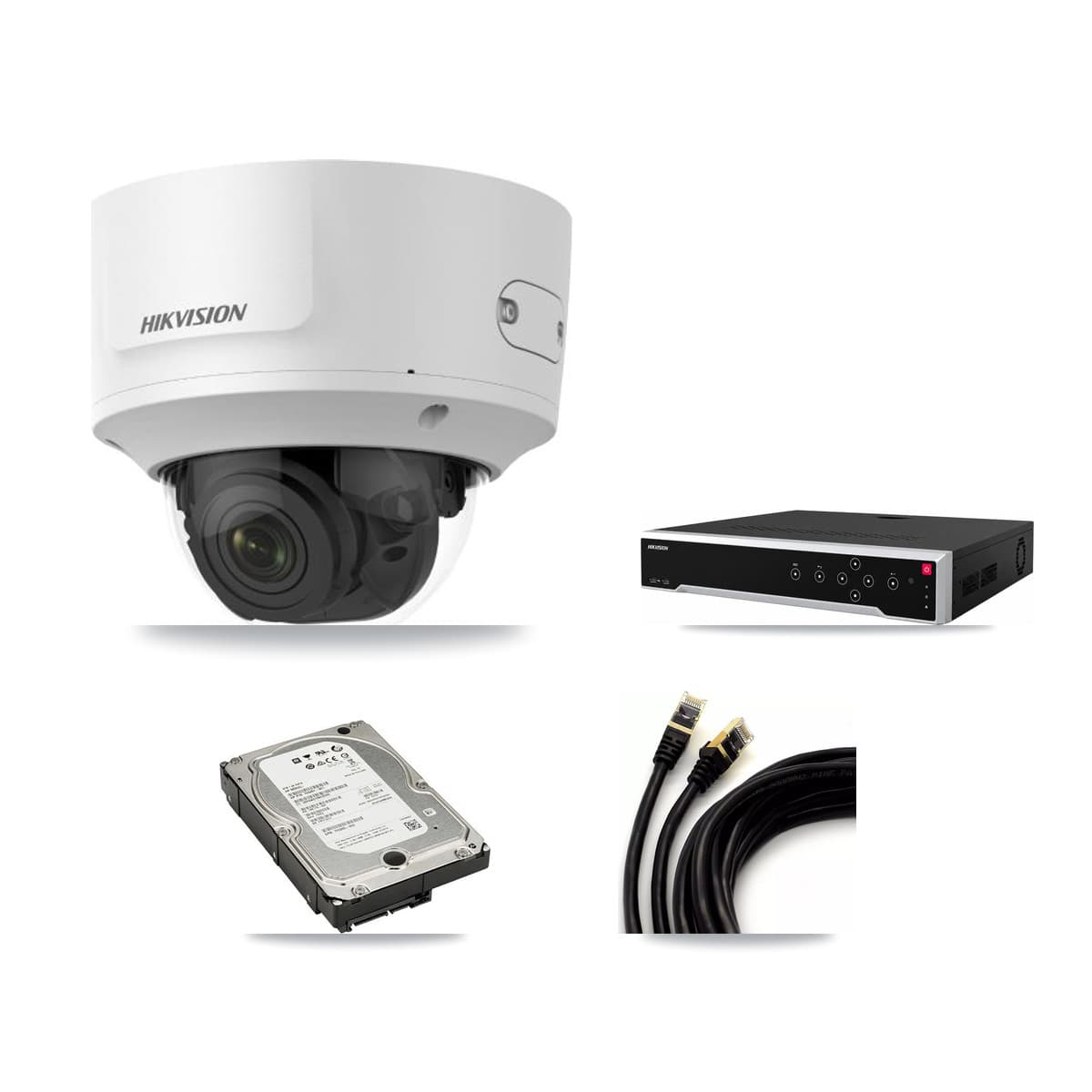 Hikvision 32-Channel 2MP CCTV Kit — 7 Dome Cameras + 5TB Recording - Image 1