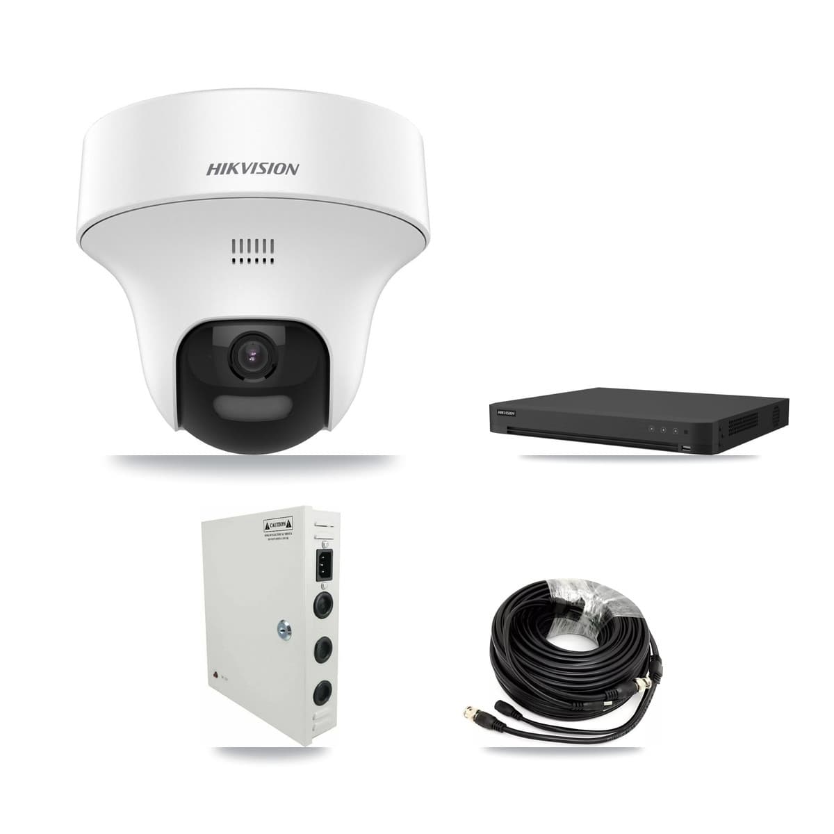 Hikvision 32-Channel 5MP CCTV Kit — 16 DS-2CE70K0T Turret Cameras + 8TB Recording