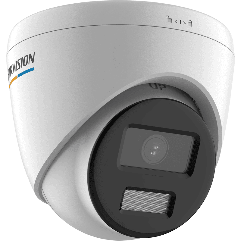 Hikvision DS-2CD1327G2-LUF 2MP ColorVu PoE IP Turret Camera Mic IP67