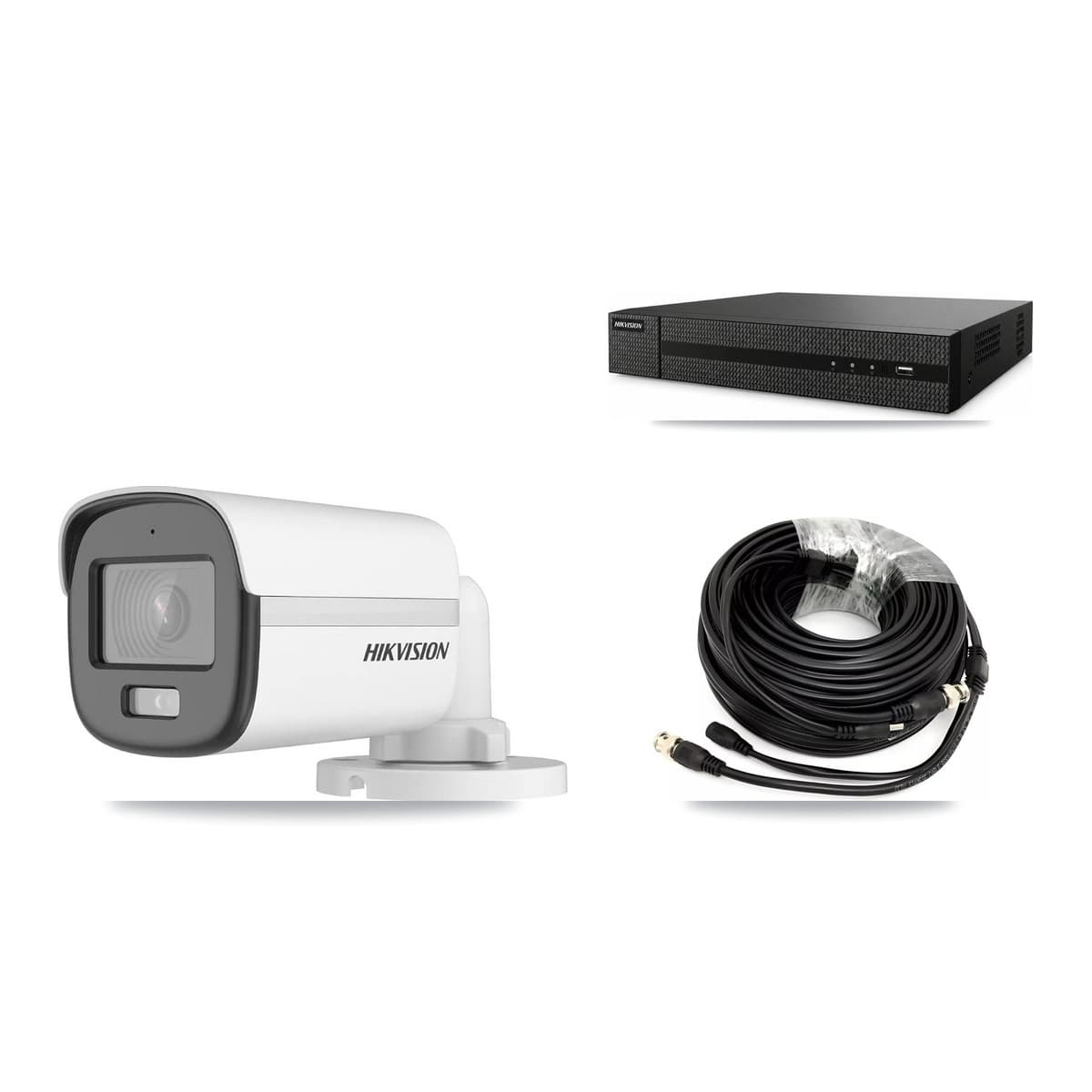 Hikvision 8-Channel 5MP CCTV Kit — 6 DS-2CE12KF0T Bullet Cameras + 3TB Recording - Image 1