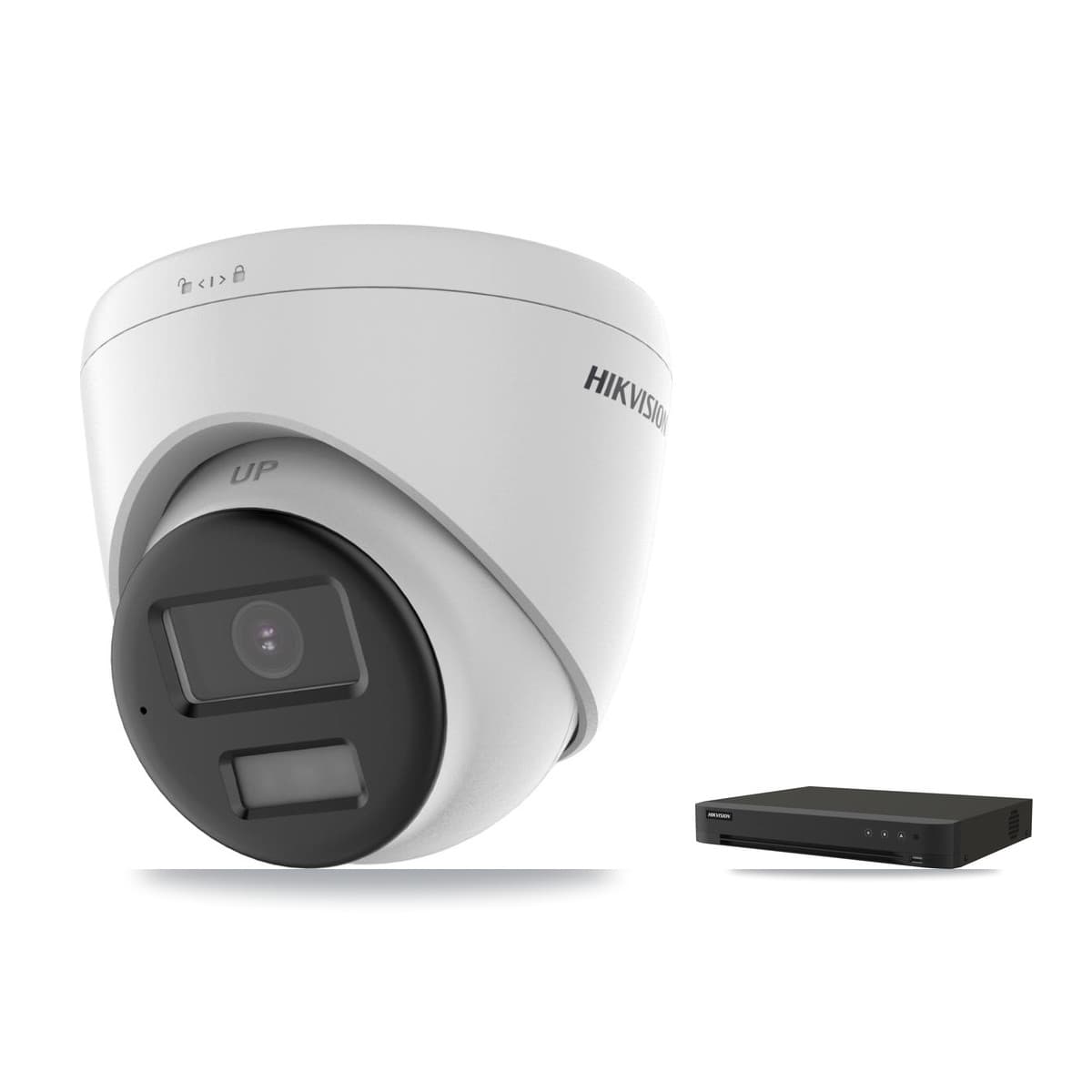 Hikvision 8-Channel 4K CCTV Kit — 1 Camera (IDS-7208HUHI-M1/XT Recorder)