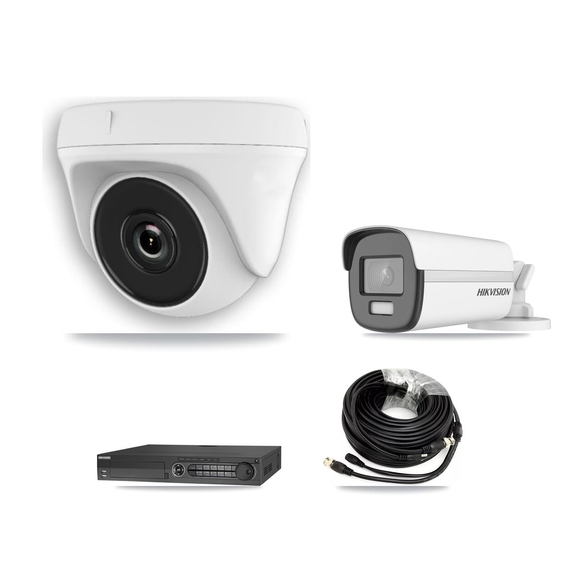 Hikvision 32-Channel 2MP – 4K CCTV Kit — 1 4K Bullet + 7 2MP Dome Cameras + 8TB Recording - Image 1