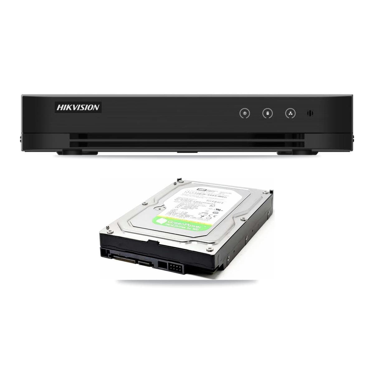 Hikvision DS-7208HGHI 8-Channel DVR + 1TB Recording