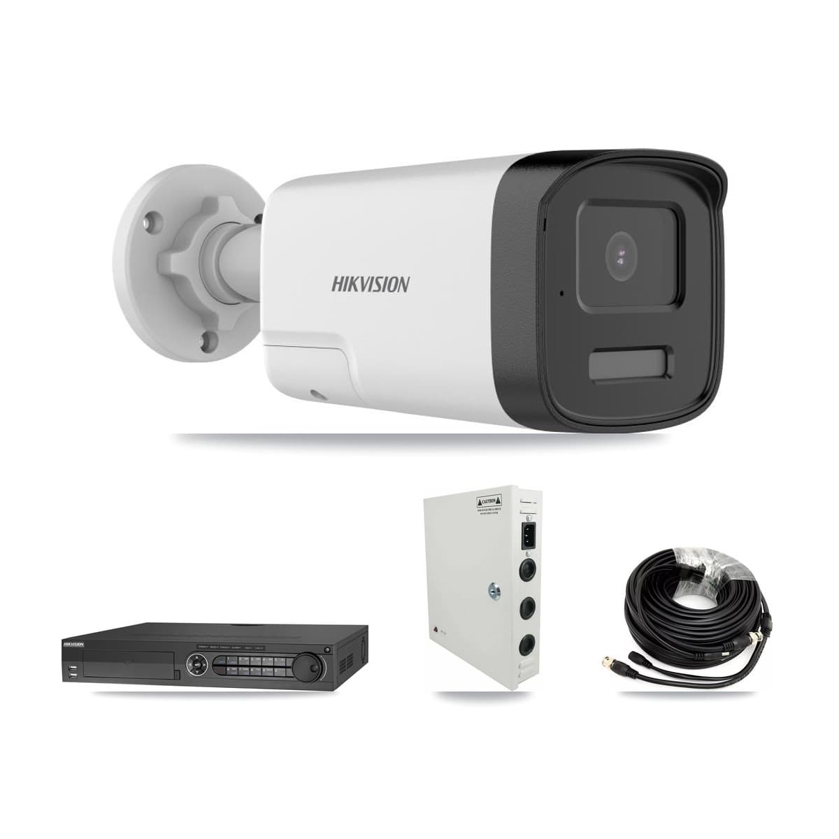 Hikvision 32-Channel 5MP CCTV Kit — 13 DS-2CE17K0T Bullet Cameras + 2× 8TB Recording (DS-7332HQHI Recorder)