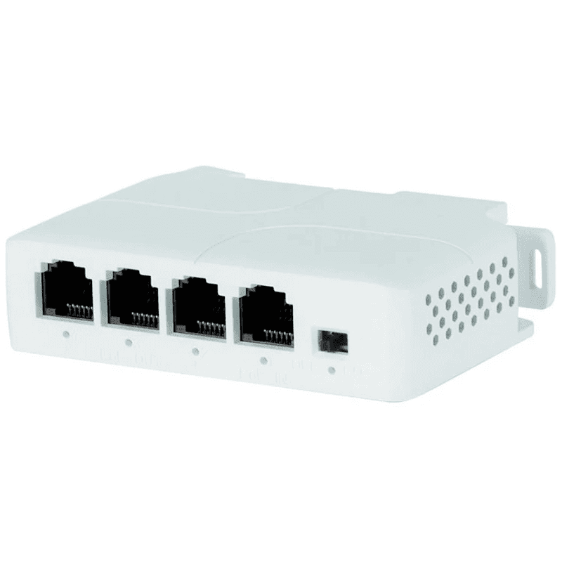AT13F-A 4-Port PoE Extender Switch 10/100Mbps 802.3af 25W