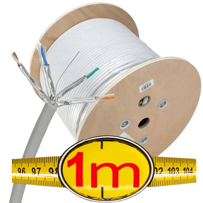 TruHD Cat6A RJ45 U/FTP LSFH Network Cable White