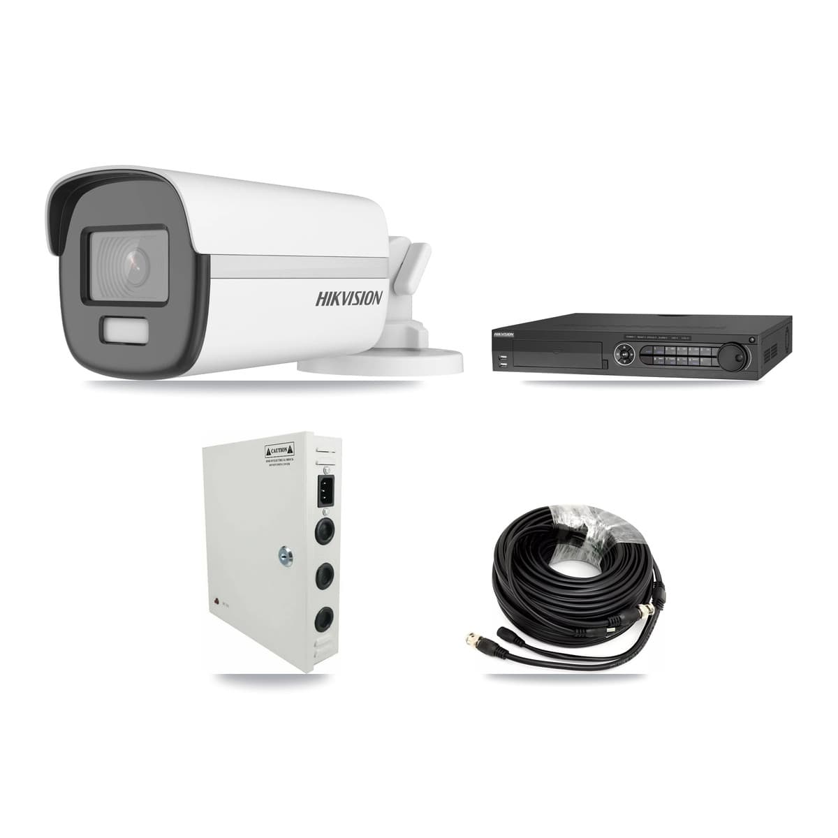 Hikvision 32-Channel 4K CCTV Kit — 12 Bullet Cameras + 4× 8TB Recording - Image 1