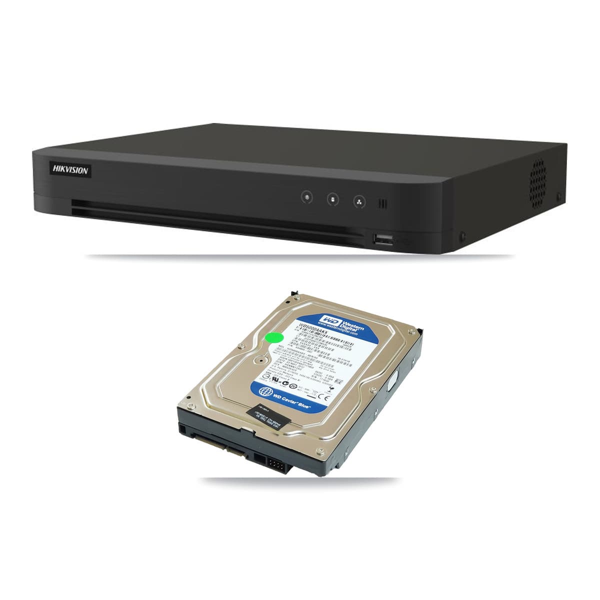 Hikvision IDS-7208HUHI-M1/XT 8-Channel DVR + 500GB Recording