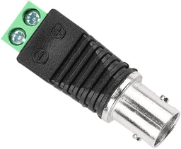 Wire to BNC Female Plug Screw Terminal Connector CCTV Adapter