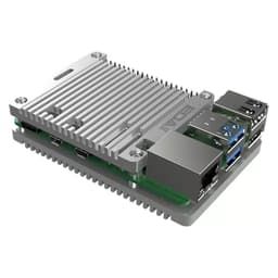 Edatec Raspberry Pi 5 Aluminum Passive Cooling Open CNC Case