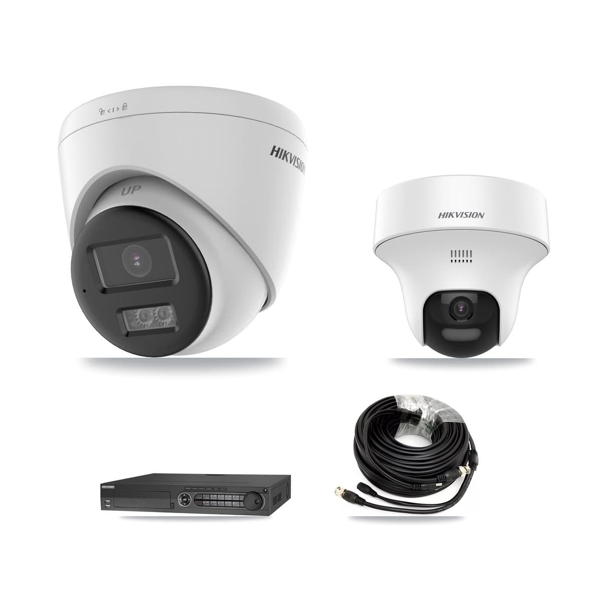 Hikvision 32-Channel 5MP CCTV Kit — 1 DS-2CE70K0T + 5 DS-2CE78K0T Turret Cameras + 8TB Recording - Image 1