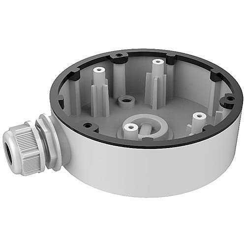 Hikvision DS-1280ZJ-DM46 Junction Box for Dome Cameras, Indoor & Outdoor Use, Load Capacity 4.5kg, White