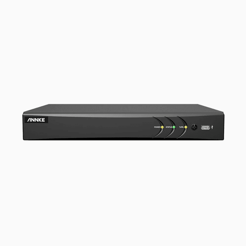 ANNKE 3K Lite 8 Channel Hybrid 5-in-1 CCTV Digital Video Recorder, Human & Vehicle Detection, H.265+, Supports up to 8 BNC Cameras & 2 IP Cameras