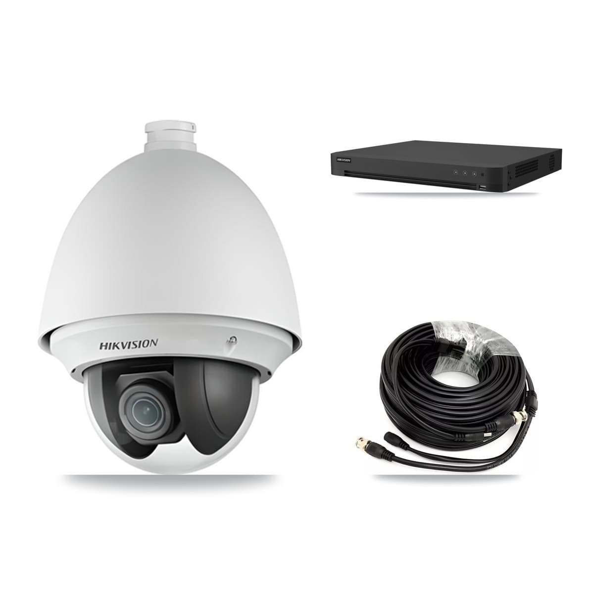 Hikvision 32-Channel 2MP CCTV Kit — 2 PTZ Cameras + 3TB Recording (IDS-7232HQHI Recorder)
