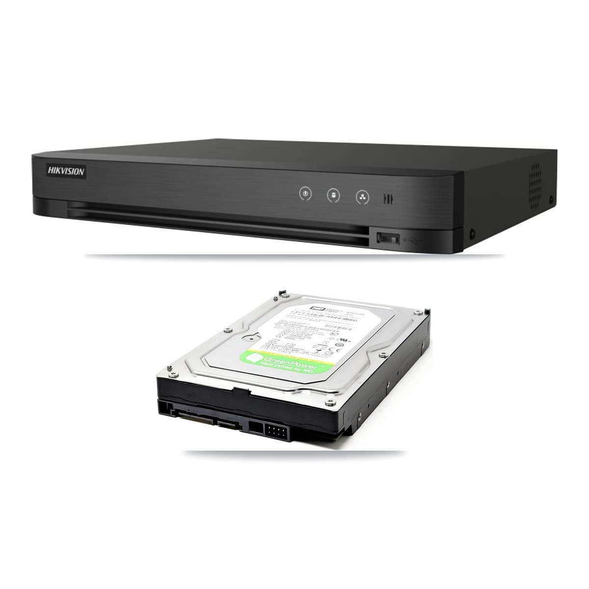Hikvision IDS-7204HQHI 4-Channel DVR + 1TB Recording